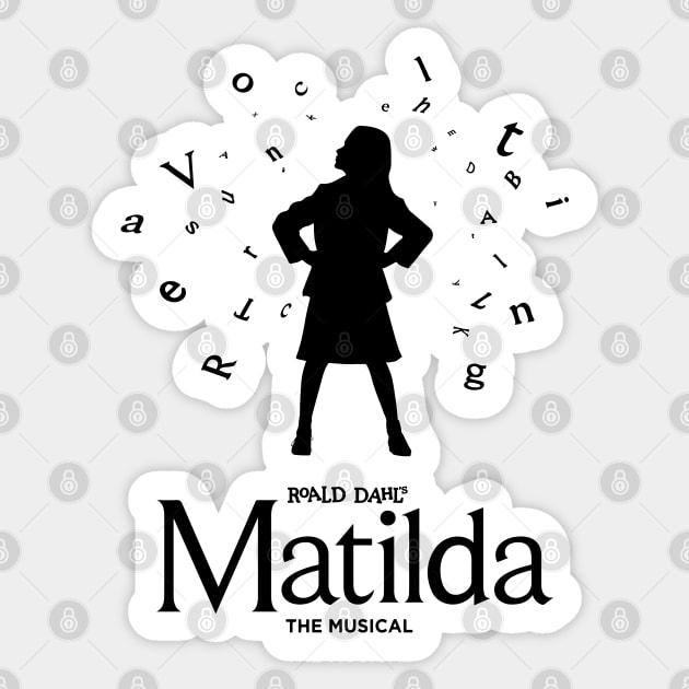 Matilda Musical Sticker by TheTreasureStash